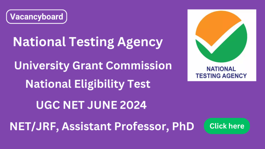 National Eligibility Test UGC-NET June 2024