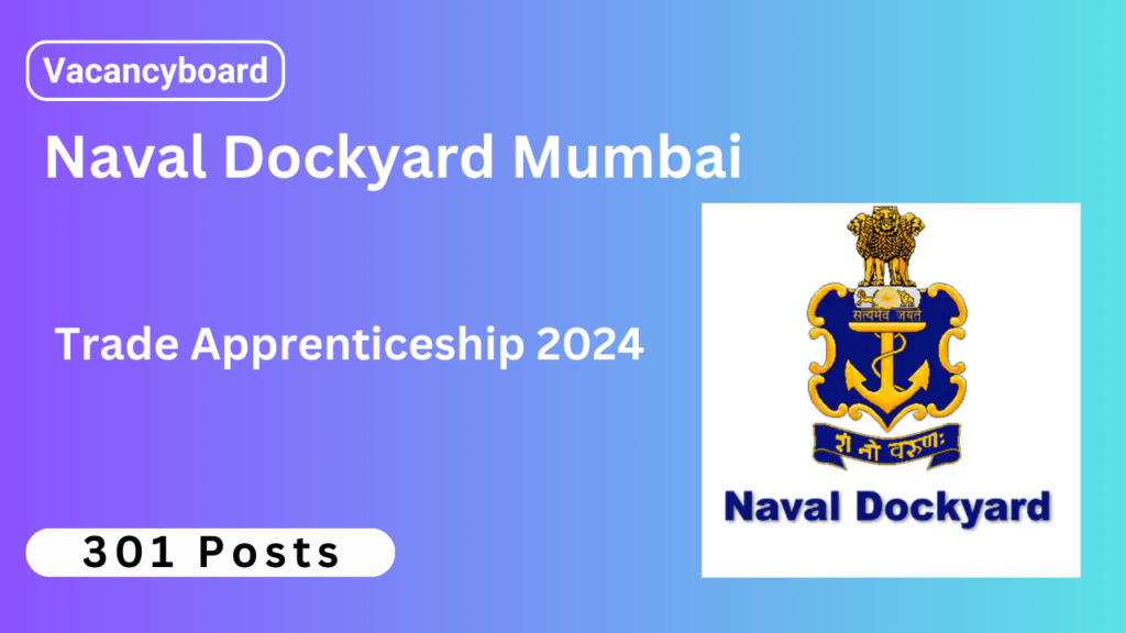 Naval Dockyard Apprenticeship 2024