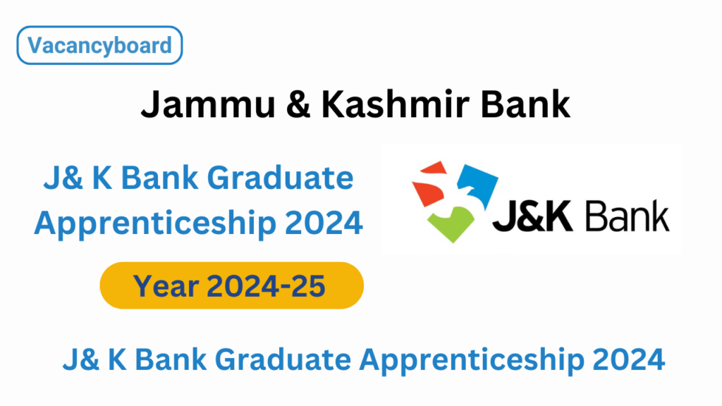 Jammu and Kashmir Bank Apprenticeship 2024