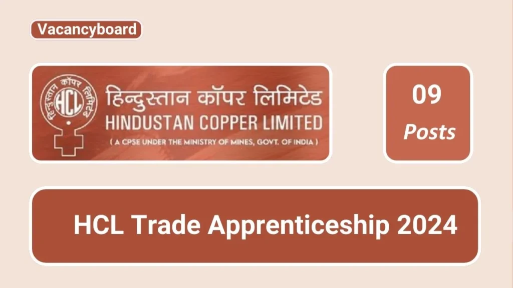 HCL Trade Apprenticeship 2024