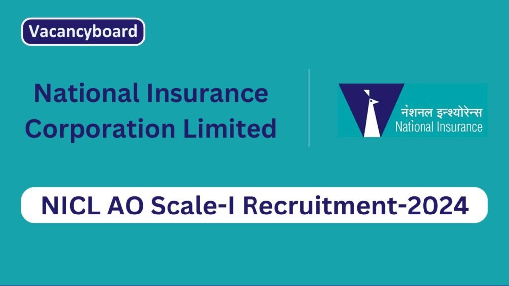 NICL Administrative Officer Recruitment 2024
