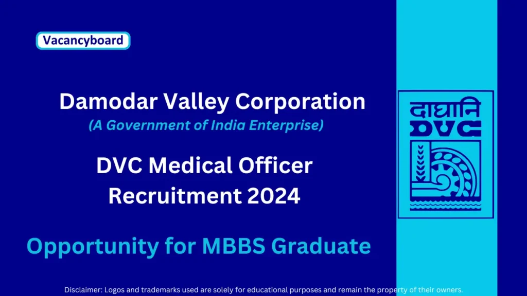 DVC Medical Officer 2024