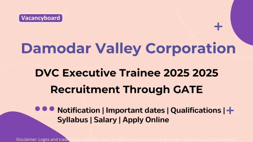 DVC Executive Trainee 2025