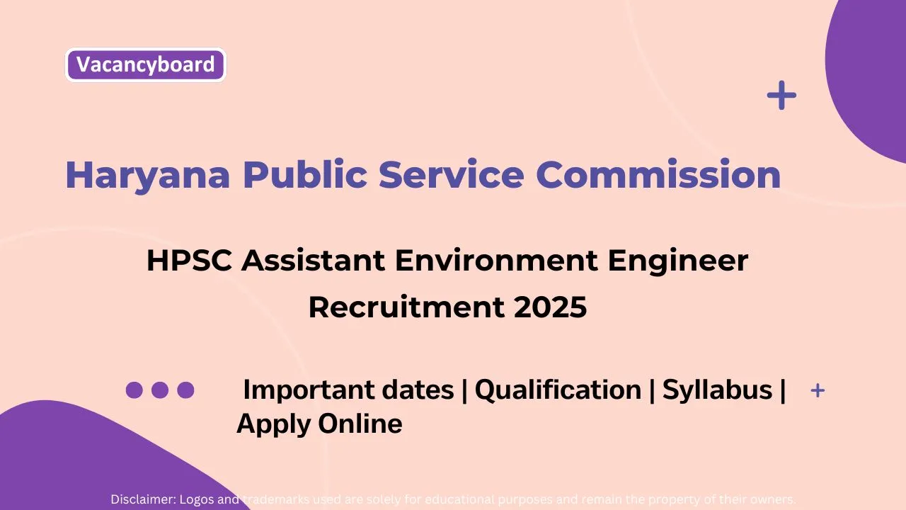HPSC Assistant Environment Engineer Recruitment 2025 – Golden ...